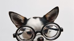 Animals Dogs glasses