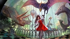 Animals dress gloves black hair Monster Hunter