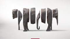 Animals elephants scrabble Simple