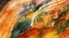 Animals fish artwork