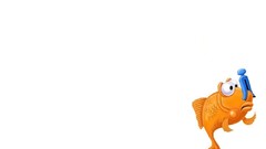 Animals fish Simple Background