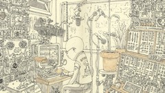 Animals Machines black and white Dogs piano Computers bald 