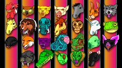 Animals masks video games hotline miami