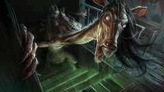 Animals Monsters horror scared houses artwork terror