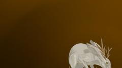 Animals orange digital art