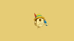 Animals Pinocchio minimalistic