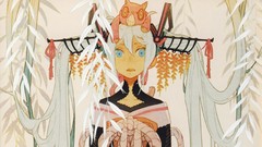 Animals Plants close-up dress white hair faces Ropes long hair 