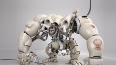 Animals Robots monkeys apes