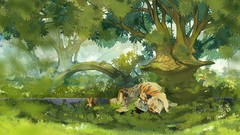 Animals sign woman Tigers forests