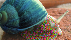 Animals snails molluscs