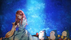 Animals Stars apples Anime Penguins anime girls mawaru 