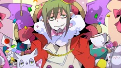 Animals tea Dogs green