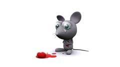 Animals white background funny 3d