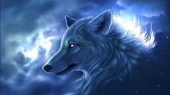 Animals Wolves creatures fantasy art
