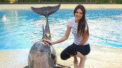 Animals woman Dolphins kendall jenner