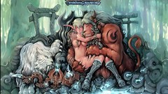 Animals woman horns world of warcraft nude artwork blizzard 
