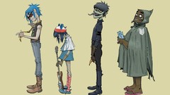 Animation gorillaz noodle murdoc russel music bands Plastic 