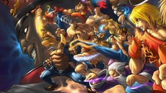 Animation street fighter video games