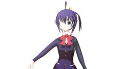 Anime 3d anime girls takanashi rikka chuunibyou demo koi ga 