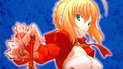 Anime ace saber anime girls magazines type-moon fate series 