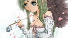 Anime air paintings drawings fan art ecchi