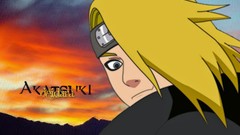 Anime akatsuki deidara naruto shippuden