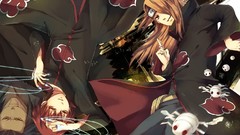 Anime akatsuki deidara naruto shippuden Sasori puppets anime 