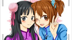 Anime akiyama mio k - on hirasawa yui Chinese clothes chinese 