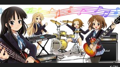 Anime akiyama mio k - on hirasawa yui tainaka ritsu kotobuki 