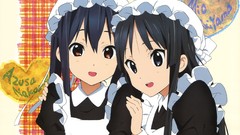 Anime akiyama mio k - on nakano azusa