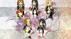 Anime akiyama mio k - on nakano azusa hirasawa yui tainaka 