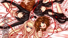 Anime akiyama mio k - on nakano azusa hirasawa yui tainaka 