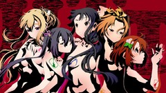 Anime akiyama mio k - on nakano azusa hirasawa yui tainaka 