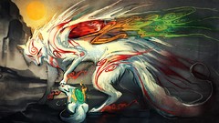Anime Amaterasu Okami Okamiden chibiterasu