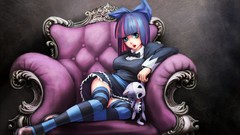 Anime anarchy stocking panty and stocking with garterbelt 