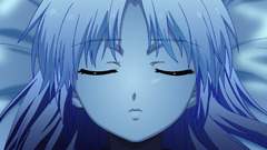 Anime angel beats tachibana kanade anime girls closed eyes face