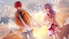 Anime angel beats tachibana kanade otonashi yuzuru anime girls