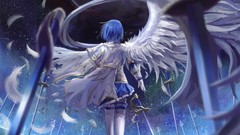 Anime angels anime girls mahou shoujo madoka magica miki sayaka 