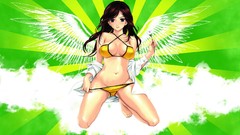 Anime angels bikini panties