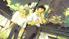 Anime anime boys neon