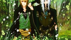 Anime anime boys red eyes