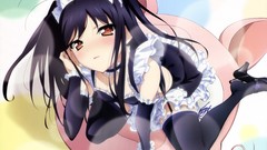 Anime anime girls accel world kuro yuki hime