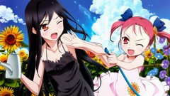 Anime anime girls accel world kuro yuki hime Kouzuki Yuniko