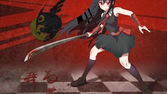 Anime anime girls Akame ga Kill! Akame sword blood