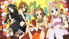 Anime anime girls akiyama mio k - on hirasawa yui tainaka ritsu 