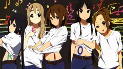 Anime anime girls akiyama mio k - on nakano azusa hirasawa yui 