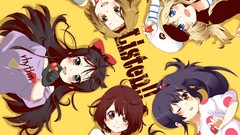 Anime anime girls akiyama mio k - on nakano azusa hirasawa yui 