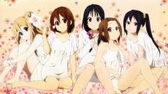 Anime anime girls akiyama mio k - on nakano azusa hirasawa yui 