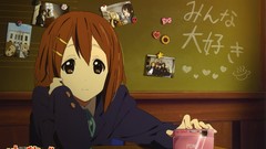 Anime anime girls akiyama mio k - on seifuku nakano azusa 