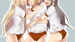 Anime anime girls akiyama mio k - on tainaka ritsu kotobuki 